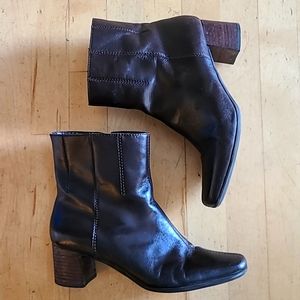 Women's Nine West Leather Brown Boots